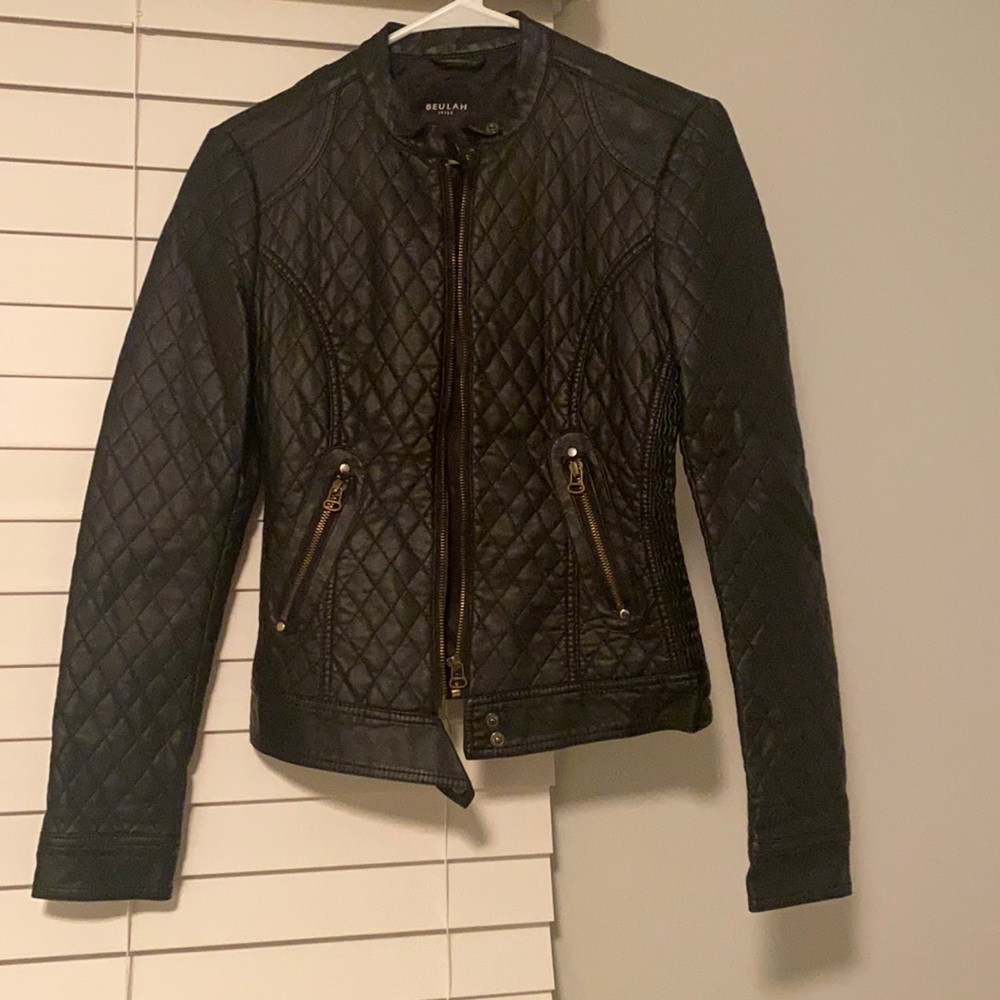 Leather jacket